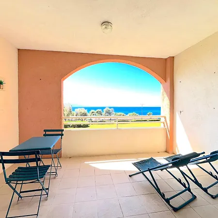 Aria Marina Studio Route Des Sanguinaires Plage A 50M Parking Gratuit 2Adultes Avec 1Enfant Ajaccio  Extérieur photo
