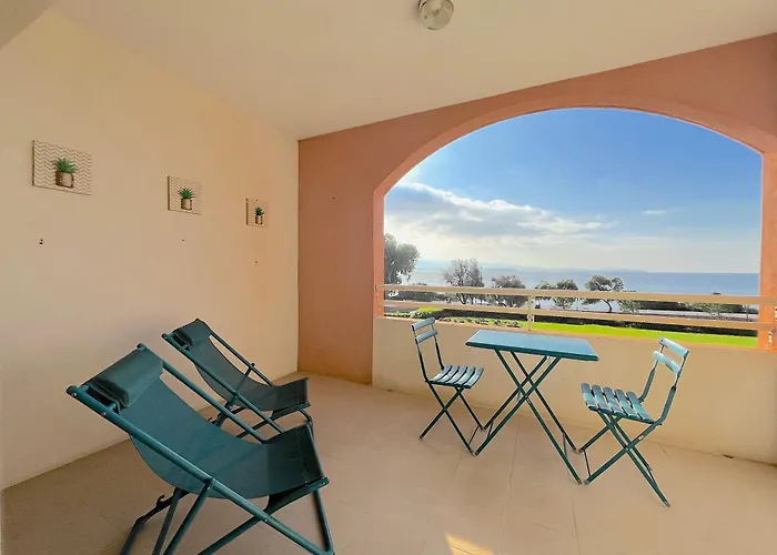 Aria Marina Studio Route Des Sanguinaires Plage A 50M Parking Gratuit 2Adultes Avec 1Enfant